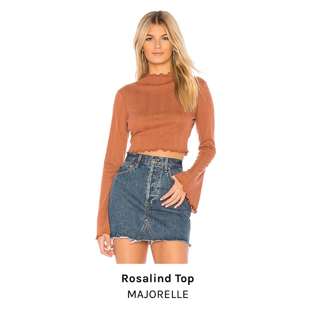 Majorelle orange long sleeve